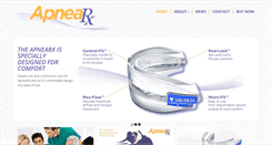 Desktop Screenshot of apnearx.com